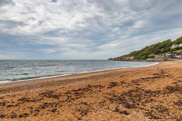 An Isle of Wight Coastal Landscape, at Ventnor Beach