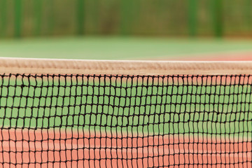 Grid on the tennis court as a background