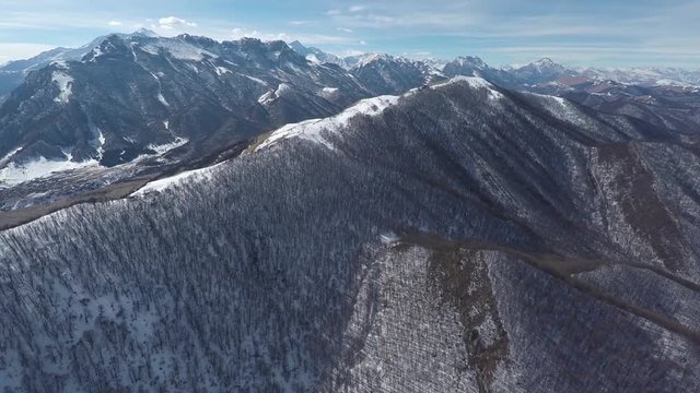 Caucasus. Ossetia. Darial gorge. District of Mount Fethouse.