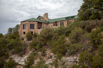 Fototapeta na wymiar Grand Canyon Lodge, North Rim, Grand Canyon, Arizona