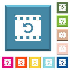 Undo movie changes white icons on edged square buttons