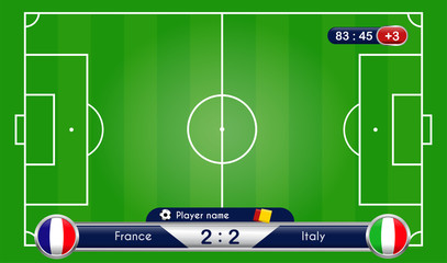 Broadcast Graphics for Sport Program