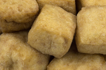 Fried Soya Bean Curd or Tofu Cubes