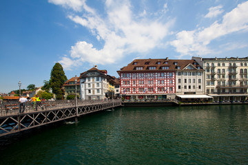 Fototapeta na wymiar Luzern Vierwaldstättersee