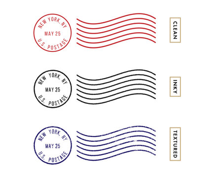 Postage Stamp Set