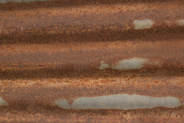 texture of rusty metal