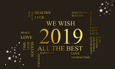 2019- Good luck and happy times 