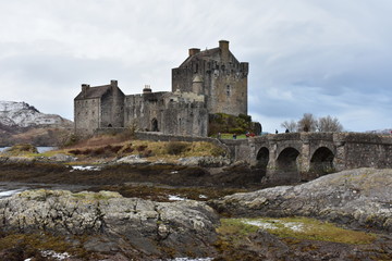 Fototapeta na wymiar castle in scotland