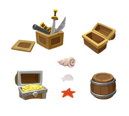 set pirate items