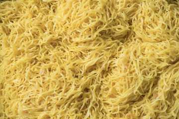 Traditional Thai egg yellow noodles