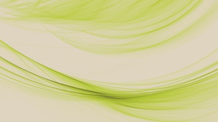 Hintergrundgrafik - Weiche fasrige Wellen - Limettengrün