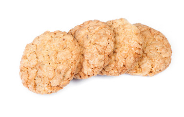 Group of oatmeal cookies