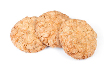 Group of oatmeal cookies