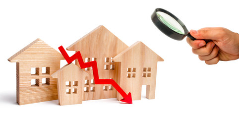 a decline in property prices. population decline. falling interest on the mortgage. reduction in...