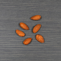 Several Almonds at Table
