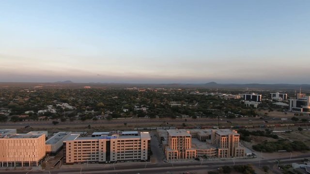 Spectacular Aerial Views Of  Gaborone, Botswana