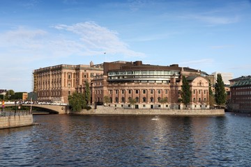 Fototapeta na wymiar Swedish Parliament