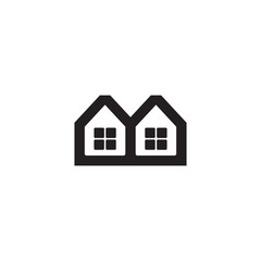 M letter Home logo design