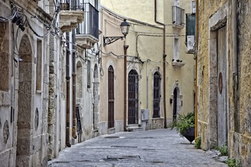 Fototapeta premium Gasse in Syrakus