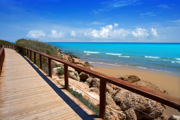 Romana beach in Alcossebre or Alcoceber