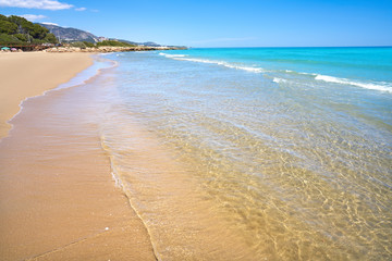 Romana beach in Alcossebre or Alcoceber