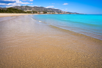 Obraz premium Romana beach in Alcossebre or Alcoceber