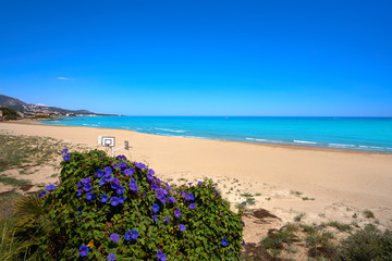 Romana beach in Alcossebre or Alcoceber