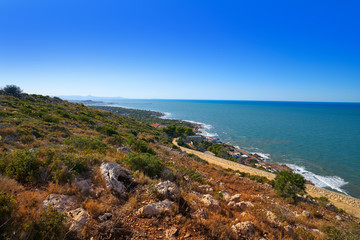 Fototapeta na wymiar Cabo san Antonio Cape in Denia Spain