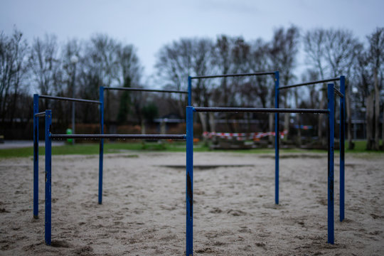 Playground in the Wilhelmshaven Wiesenhof school
