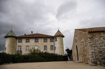 Fototapeta na wymiar castle in france