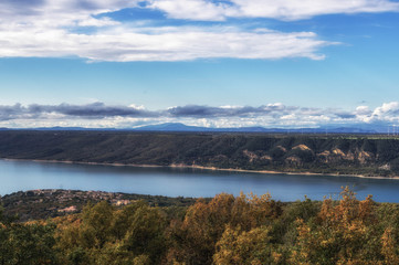 Fototapeta premium lake in the mountains