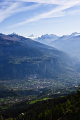 view of mountains Switzerland
