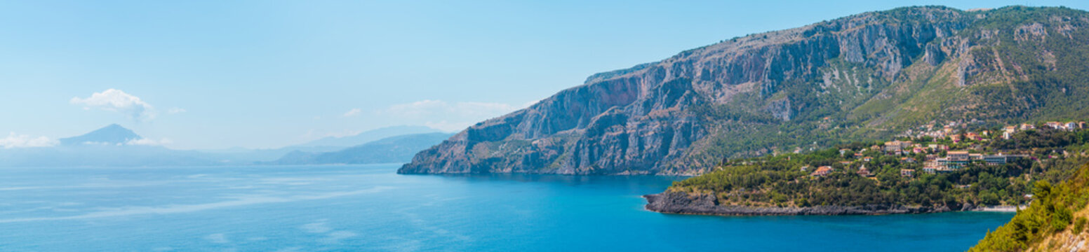 Tyrrhenian sea  landscape, Campania, Italy