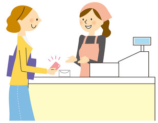 電子決済　レジ