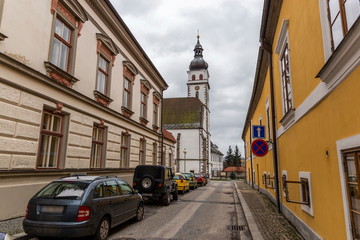 Nove Hrady in Czech Republic