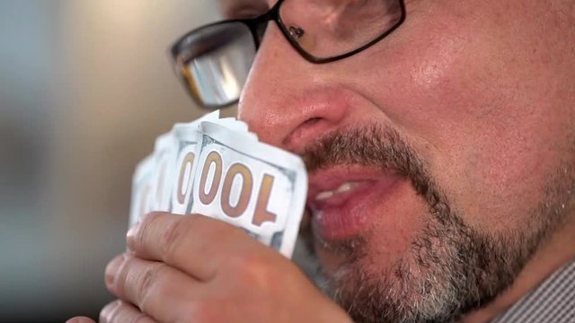 The average shooting plan, the big bad boss speaks to the subordinate in the office, the boss swears at girl clerk, the manager discusses the project with the manager, conversation of the partners