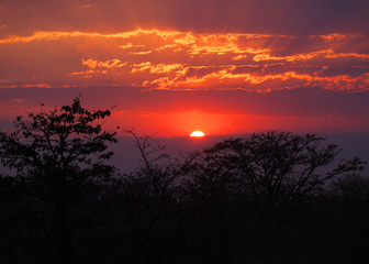 Sunset in Africa