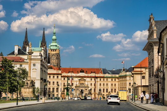 Prag, Hradschiner Platz