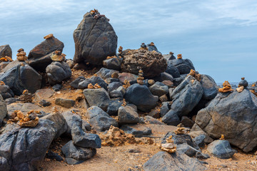 Little Statues on a Rockpile