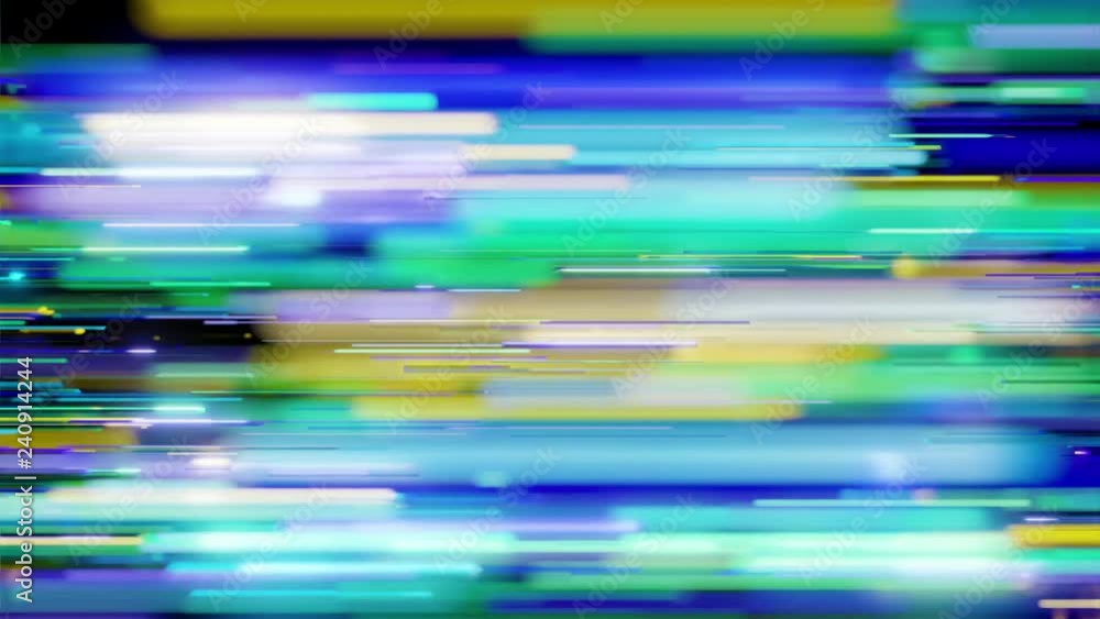 Poster colorful horizontal stripes background loop