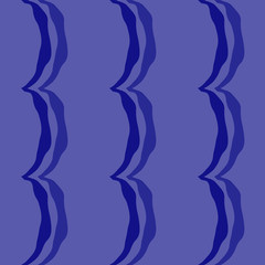Fototapeta na wymiar Seamless pattern background with multi-colored wavy lines.