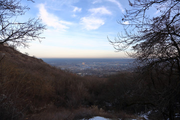 Picturesque landscape of Pyatigorsk. Resort city in the Stavropol region of the Russian Federation