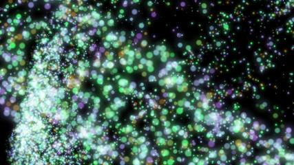 Background of multi-colored circles. Abstract background pattern.