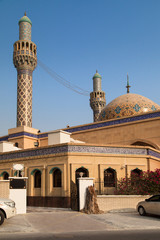 Obraz premium Imam Hussain Mosque in Dubai