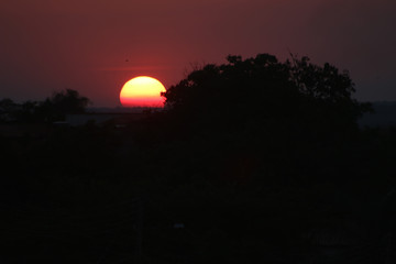 Por do sol em Floriano Piauí 
