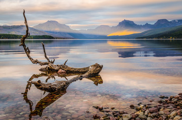 Fototapeta premium Glacier National Park Lake McDonald USA