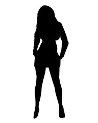 People-Sexy Woman Silhouette