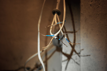 installation of new electrical wiring in the house