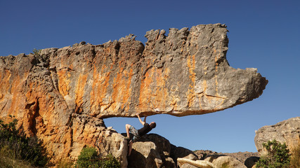 Climber on the 