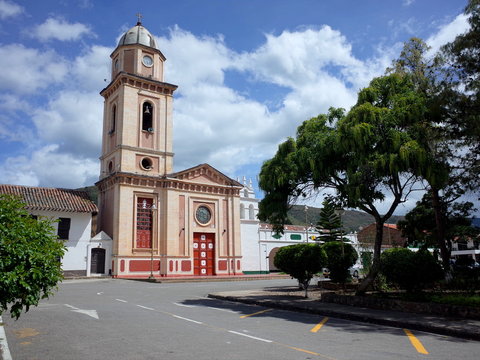 The pretty town of Iza in Boyaca, Colombia